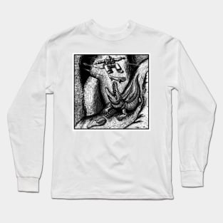 Kickflipping the Croc Pit Long Sleeve T-Shirt